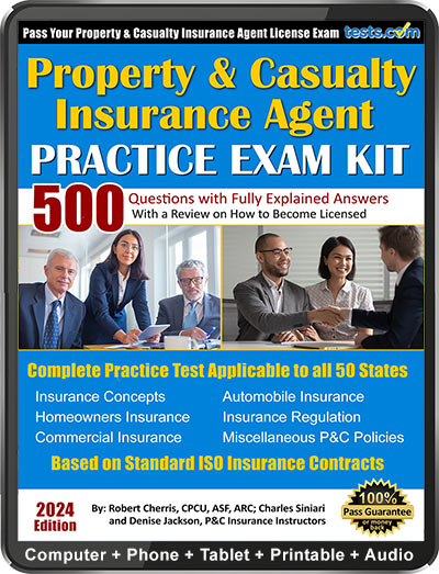 Property and Casualty Insurance Agent Licensing Practice Exam