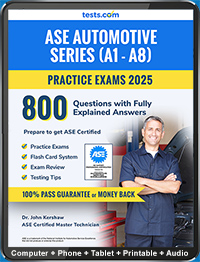 How do you get an ASE practice test with answers?