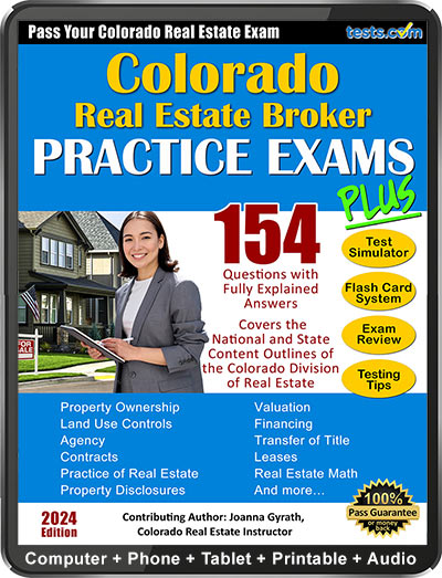 Colorado Real Estate Broker Practice Test