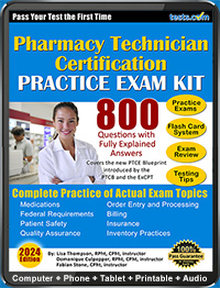 Pharmacy Technician Practice Exam