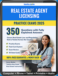 Real Estate Agent License Practice Test Kit