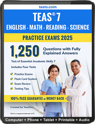 Pass The Teas Complete Study Guide And Practice Test Qestions